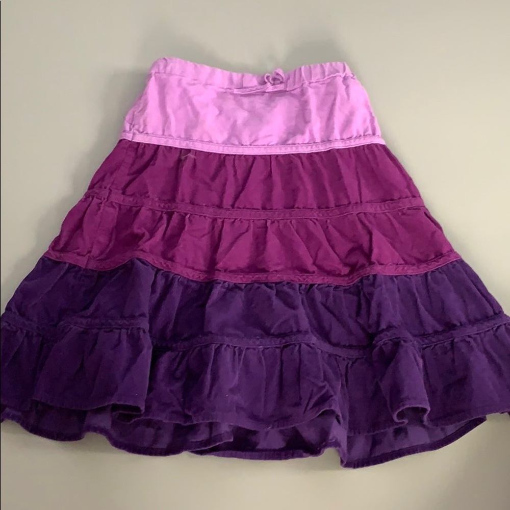 Girls purple skirt